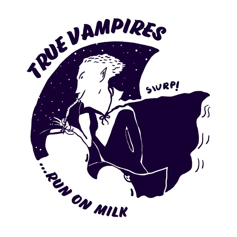 True vampires run on milk