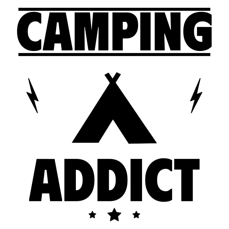 Camping-Süchtiger
