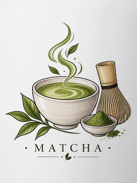 Matcha Ritual Illustration