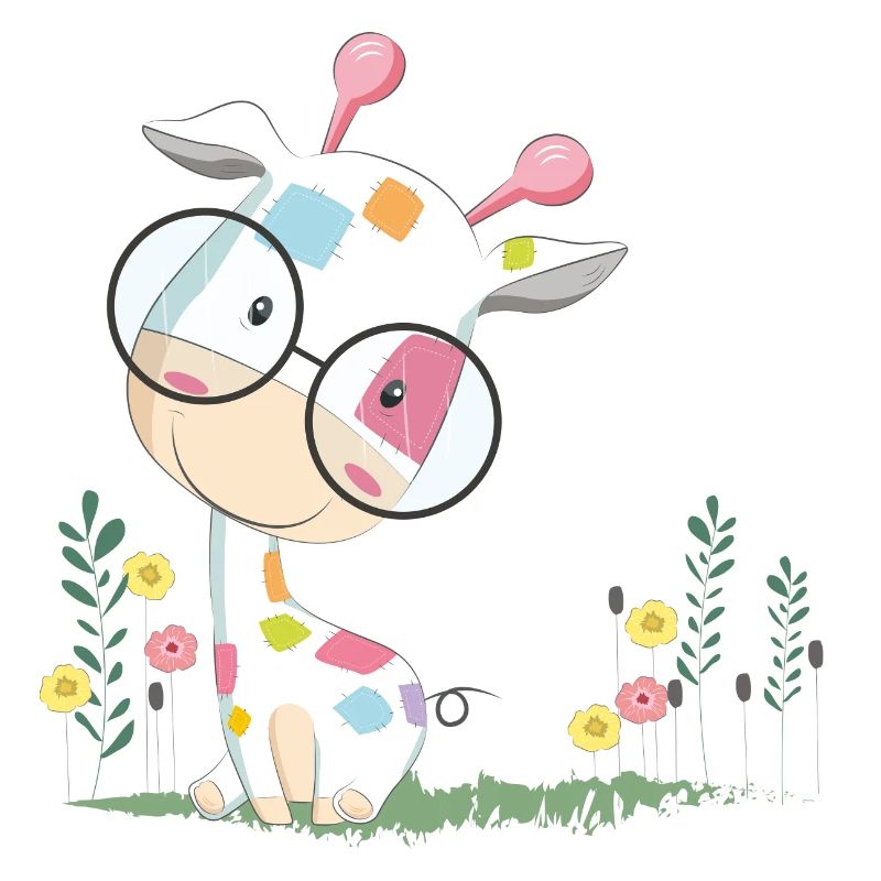 Die kleine Giraffe