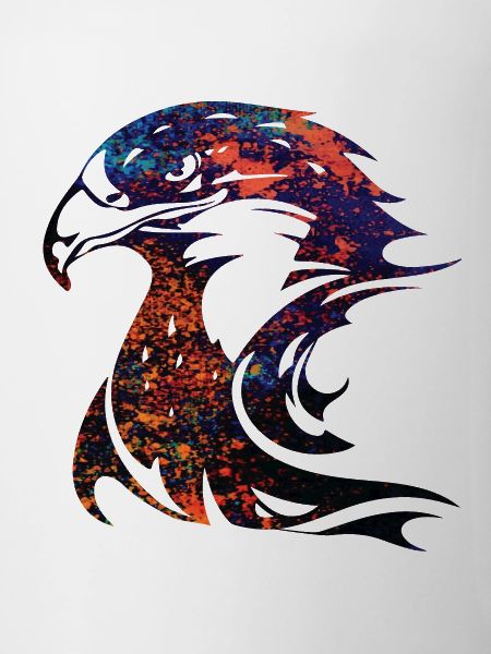 spotted eagle head