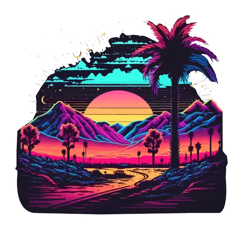 Paysage de synthé