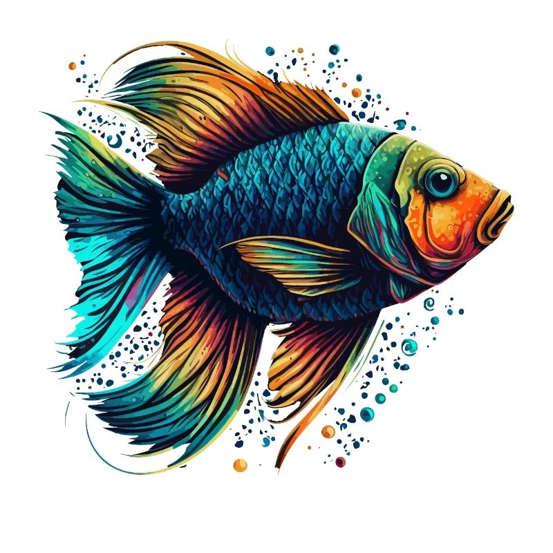 Bunte Fische