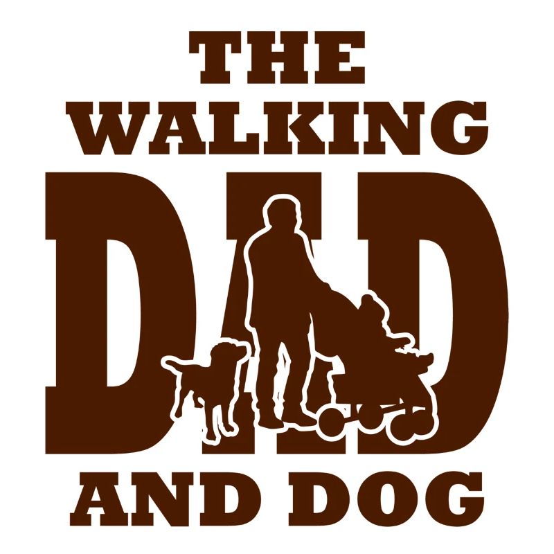 The Walking Dad and Dog