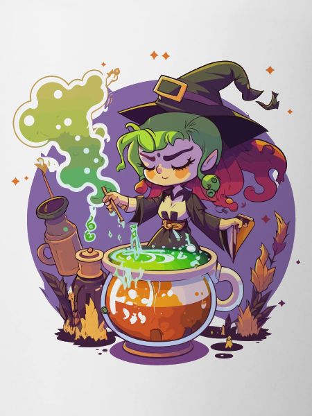 Concoction de chaudron