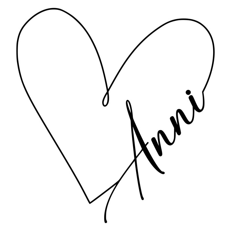 Anni Name Heart Line