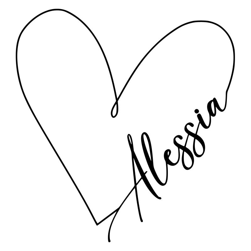 Alessia Nom Ligne de coeur