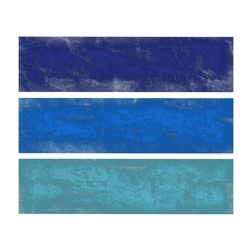 Blue rectangles