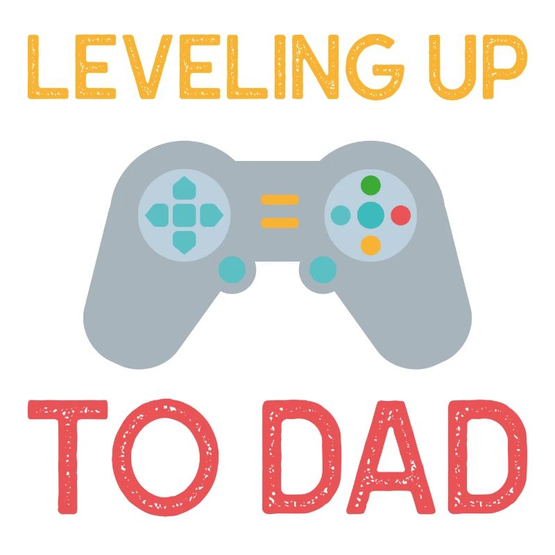 Leveling up to dad Vater Opa Onkel Geschenk
