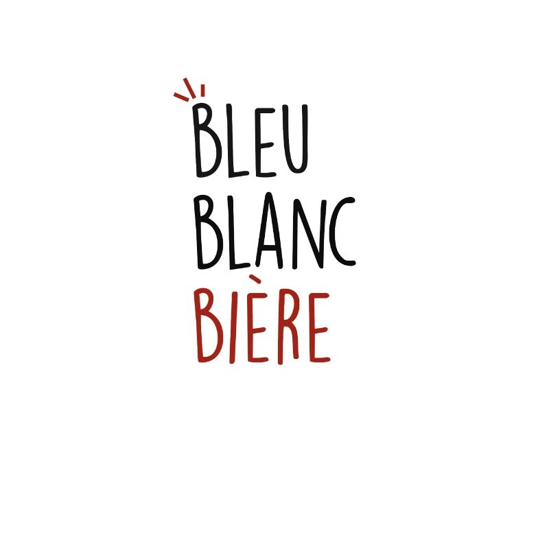 bleu blanc bière