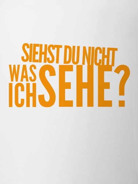 ich sehe so vieles