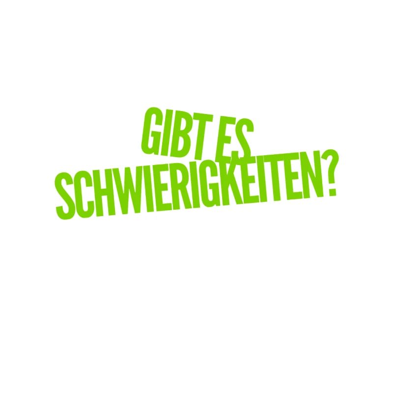 gibt es Stress?