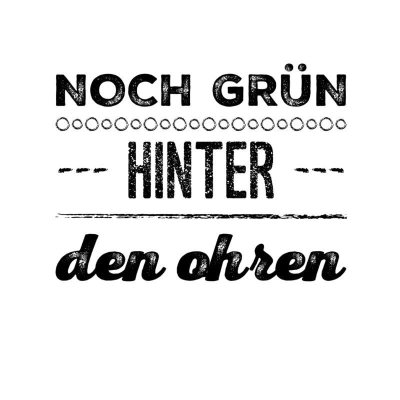 ich bin noch nicht reif
