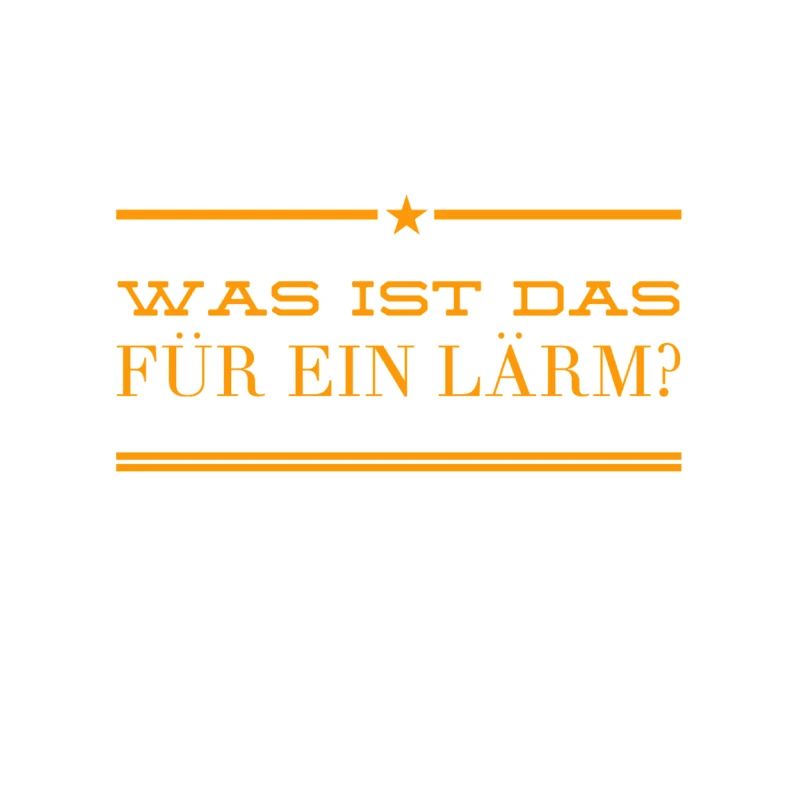 so ein Krach