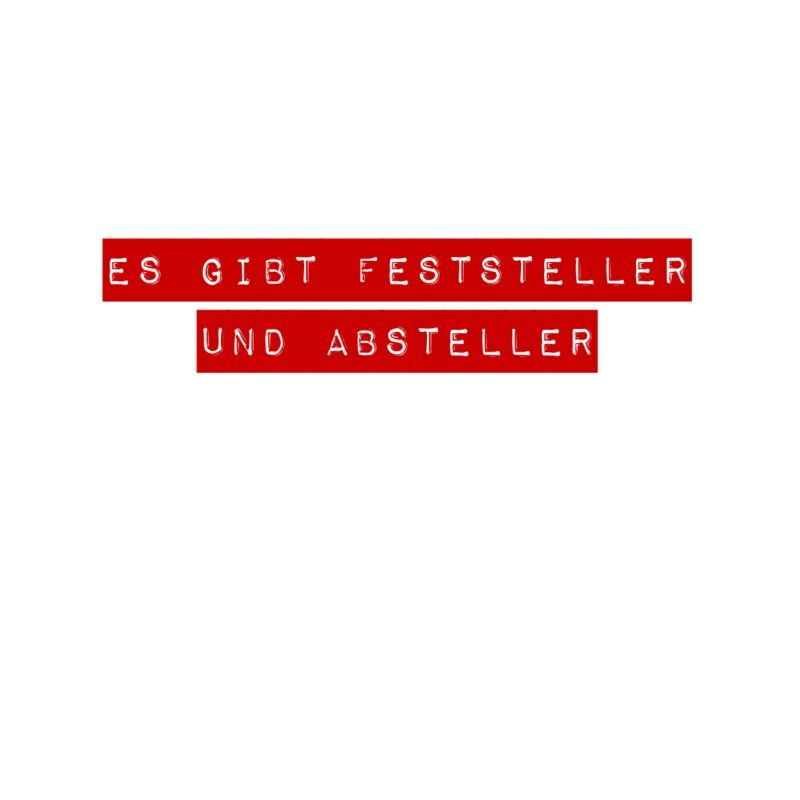so sieht ein Absteller aus