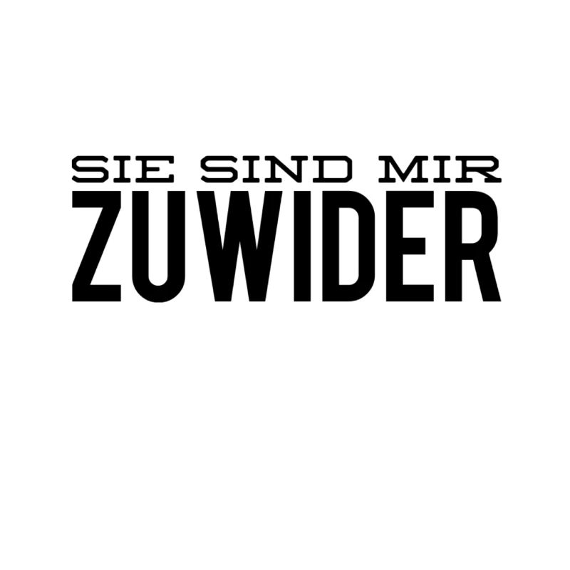 sie sind unangenehm