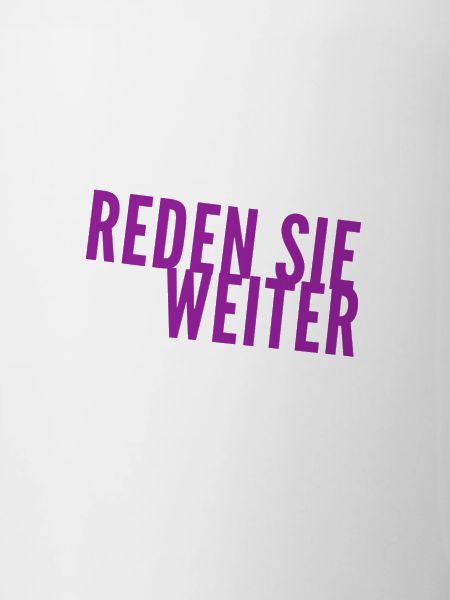 sie können weiter reden