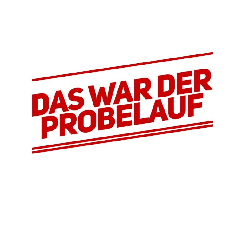 ich musste es testen