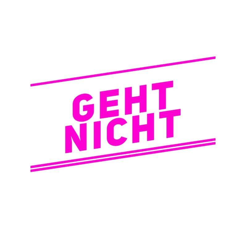geht nicht
