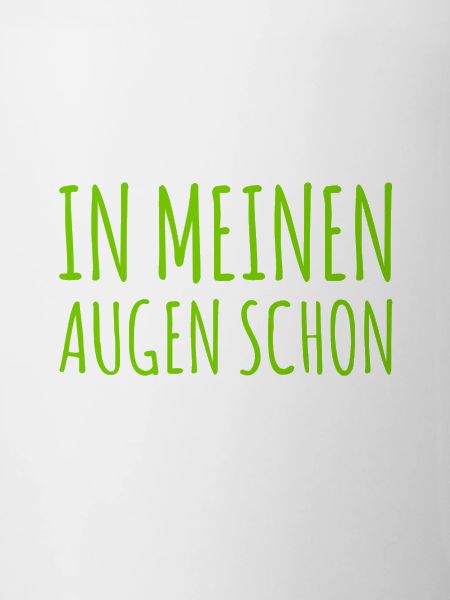so sehe ich das