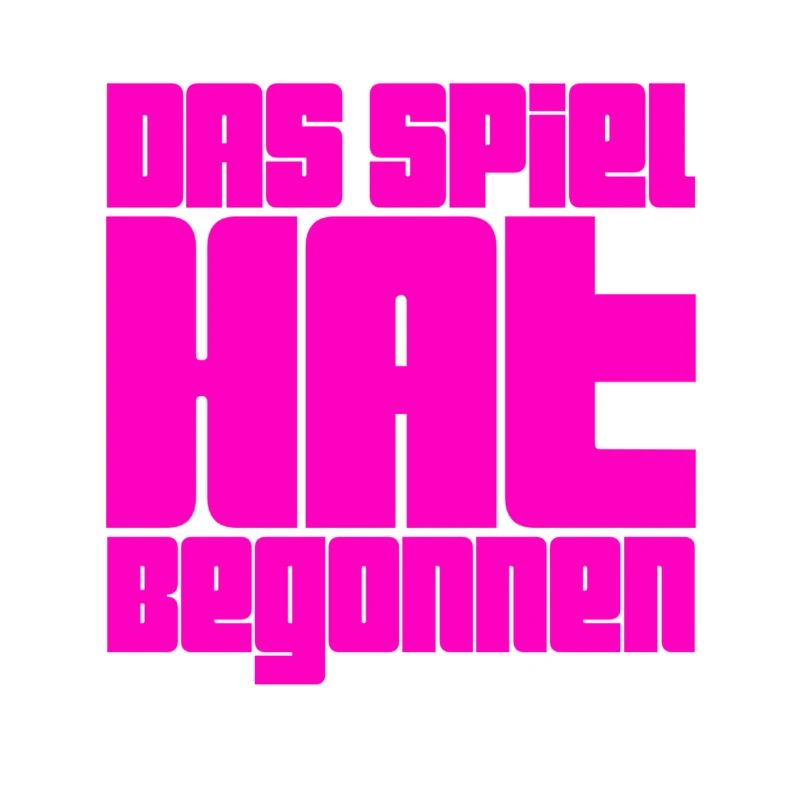 das war der Anfang