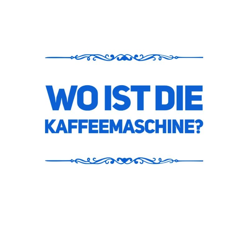 Je cherche la machine à café