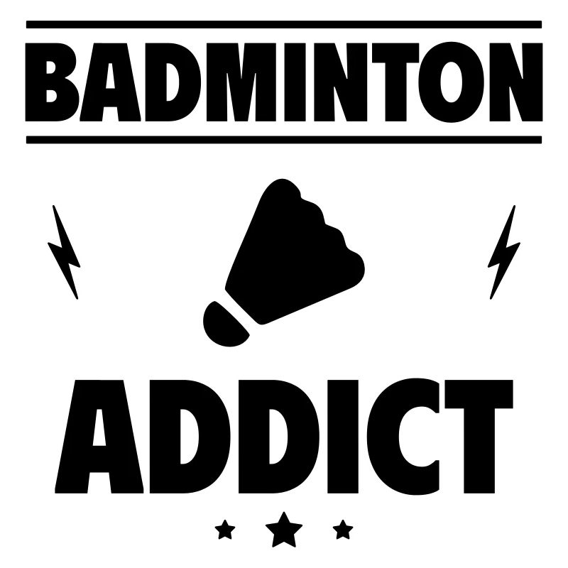 Badminton-Süchtig