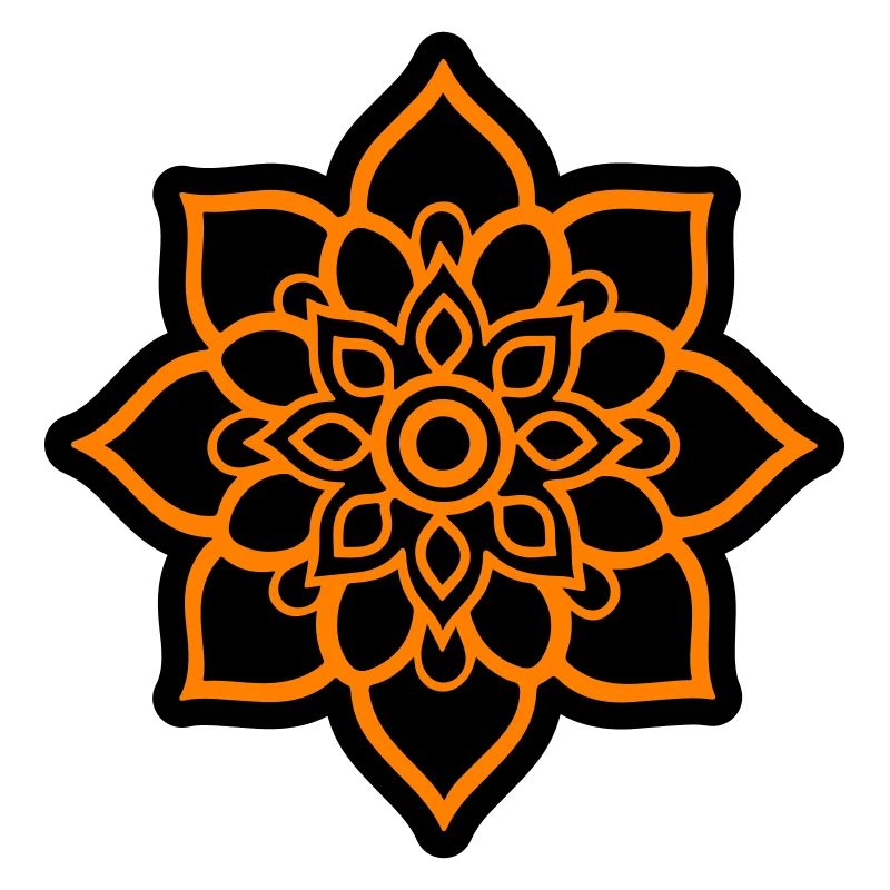 Blüte Mandala