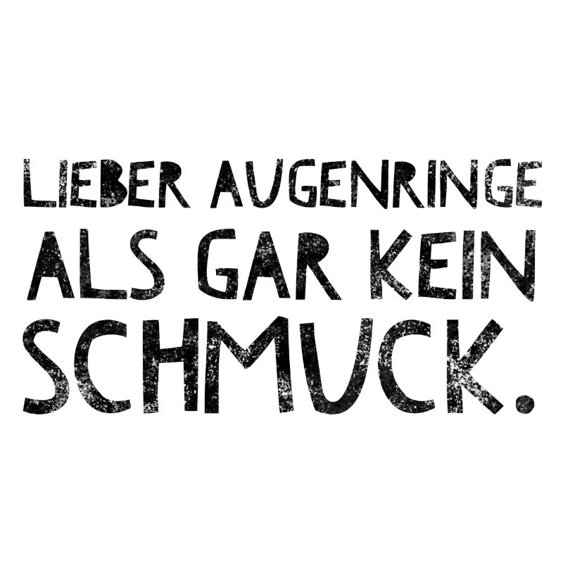 Chers cernes que pas de bijoux