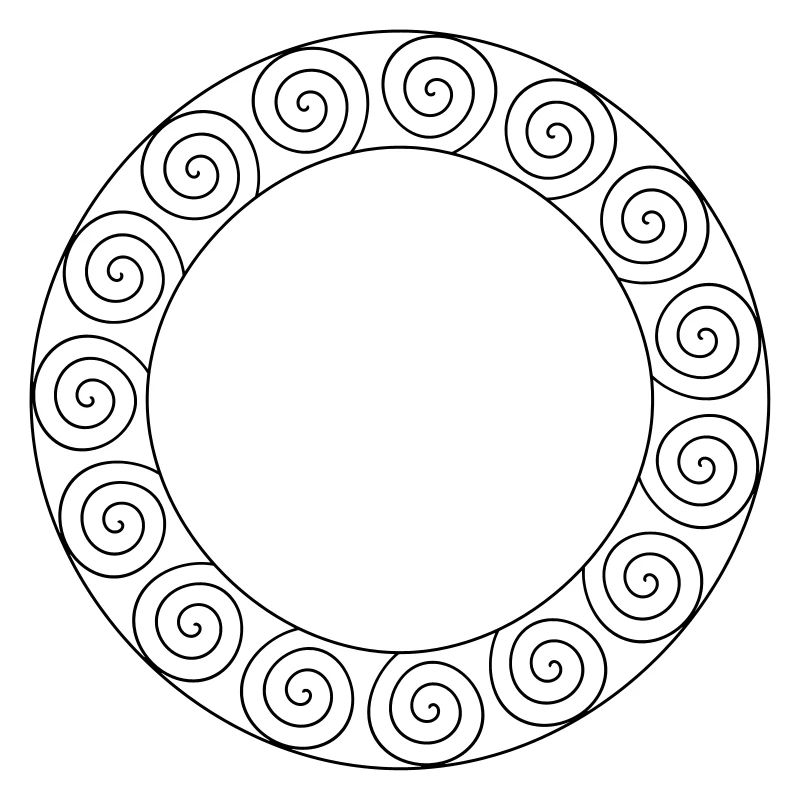 Rahmen Maya Keltisch eigenes Design