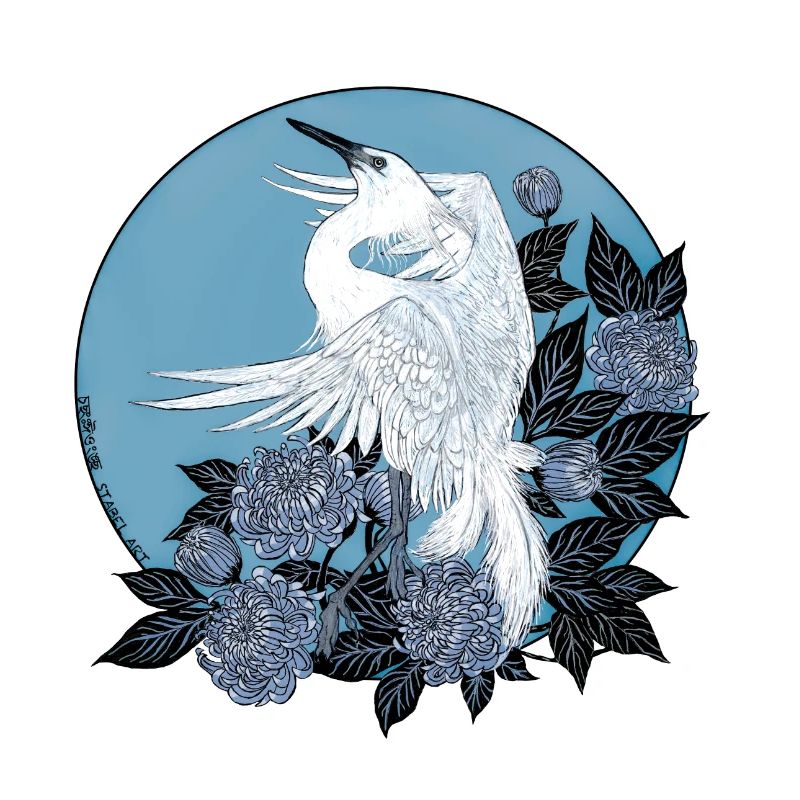 Bleu héron / Bleu héron