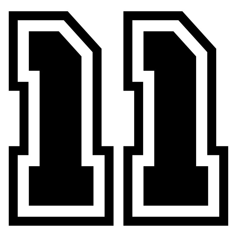 11 symbole de nombre
