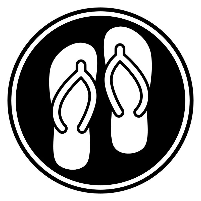 Flip-flops icon