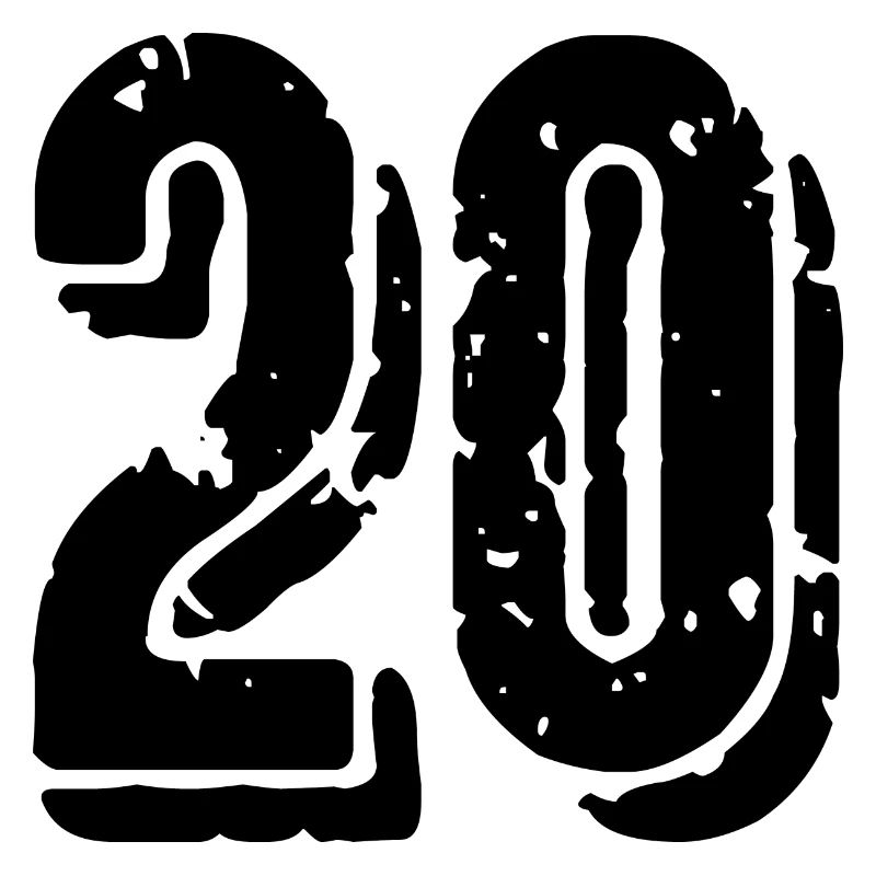 Maillot à 20 chiffres