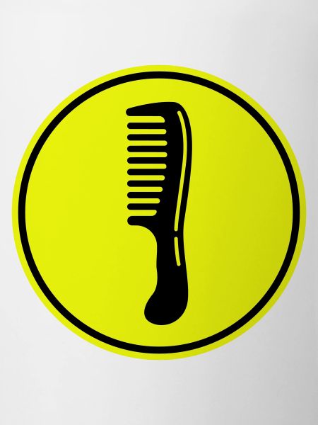 Icône de coiffeur peigne