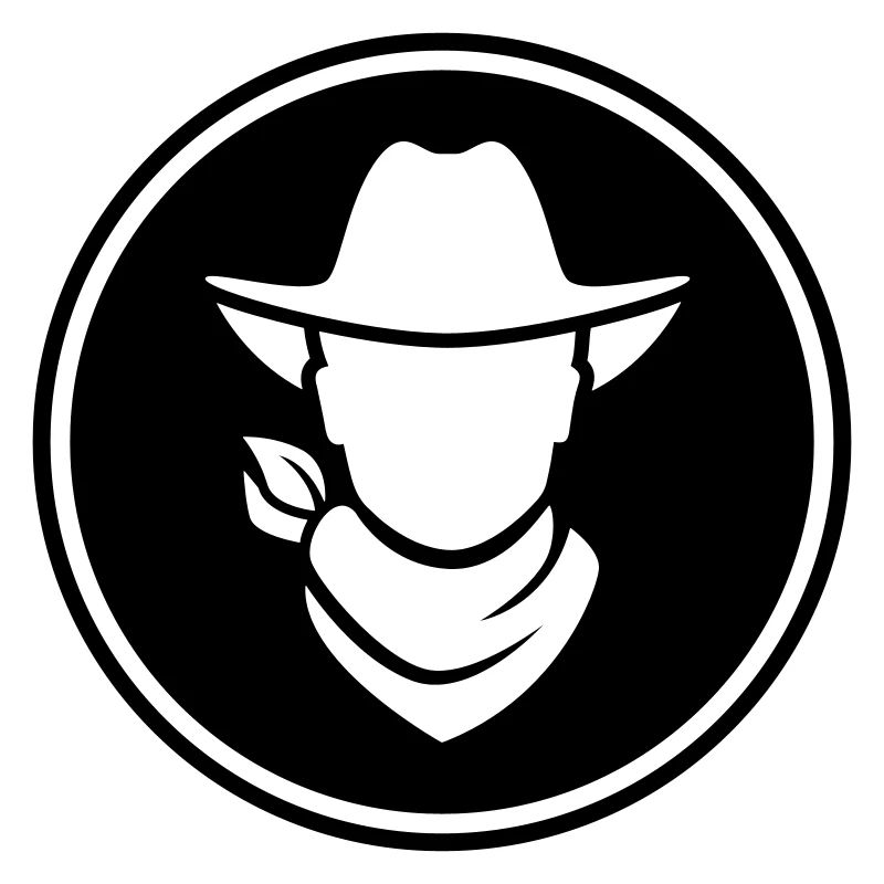 Cowboy western head