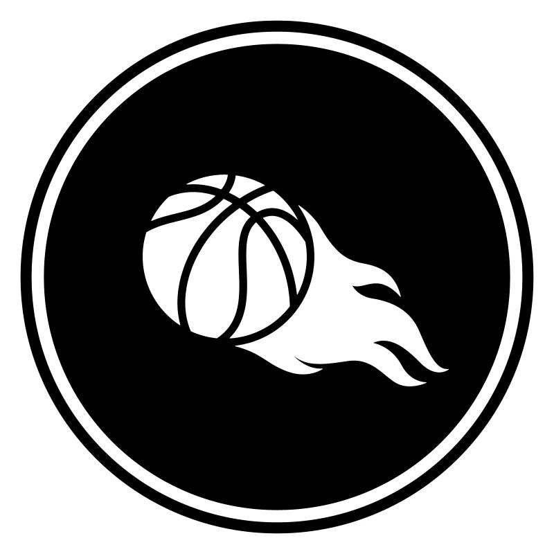 Basketball flame