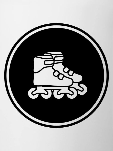 Inline skates symbol