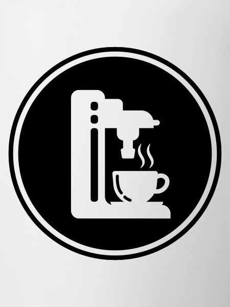 Coffee machine symbol