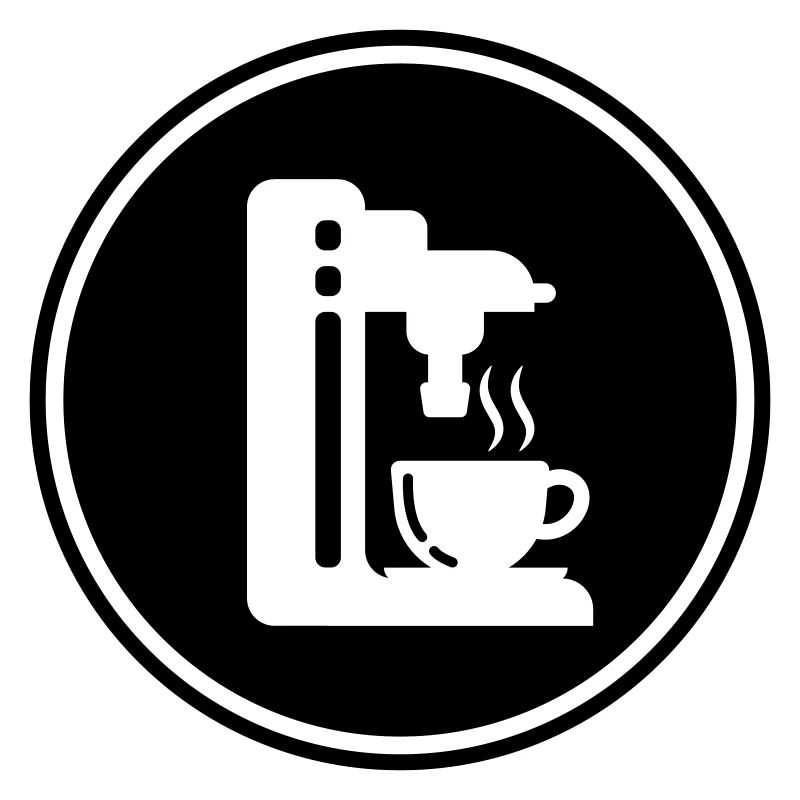 Symbole de machine à café
