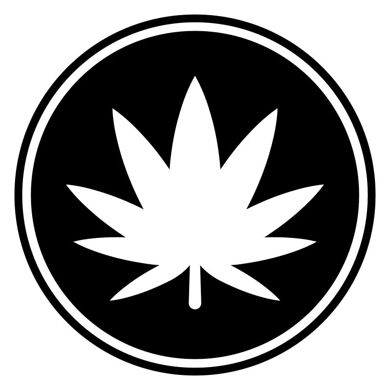 Icône de feuille de chanvre