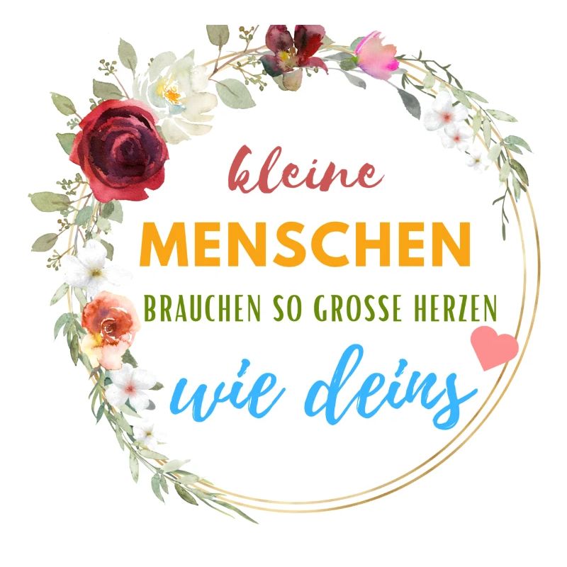 Kleine Menschen brauchen..