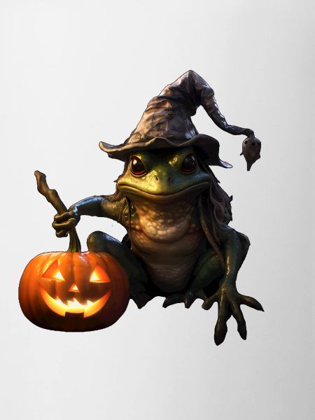 Halloween Witch Toad
