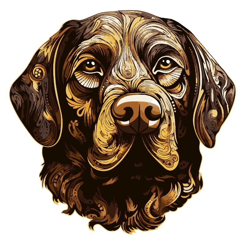 Labrador Hund Kopf Tier