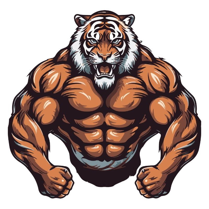 Tiger Muscles Beast Workout Gym