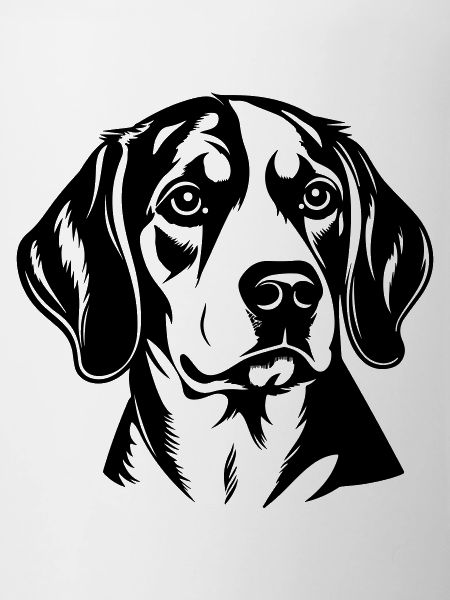 Beagle Dog Head