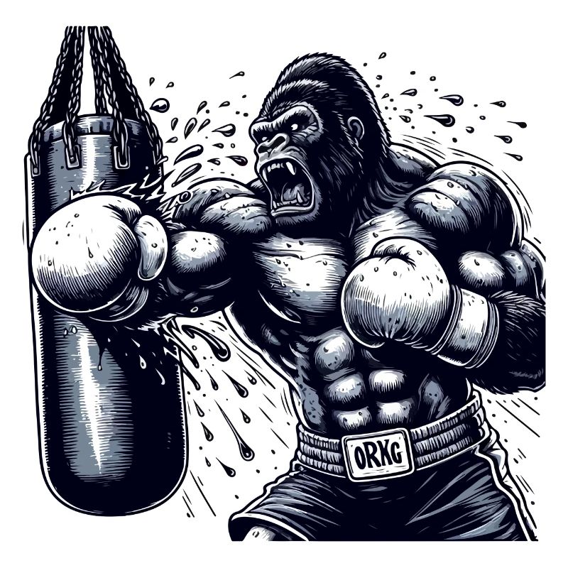 Boxender Gorilla