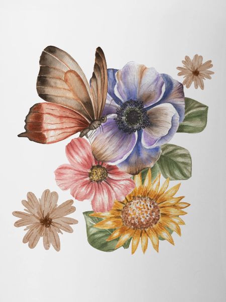 FLEURS & PAPILLON
