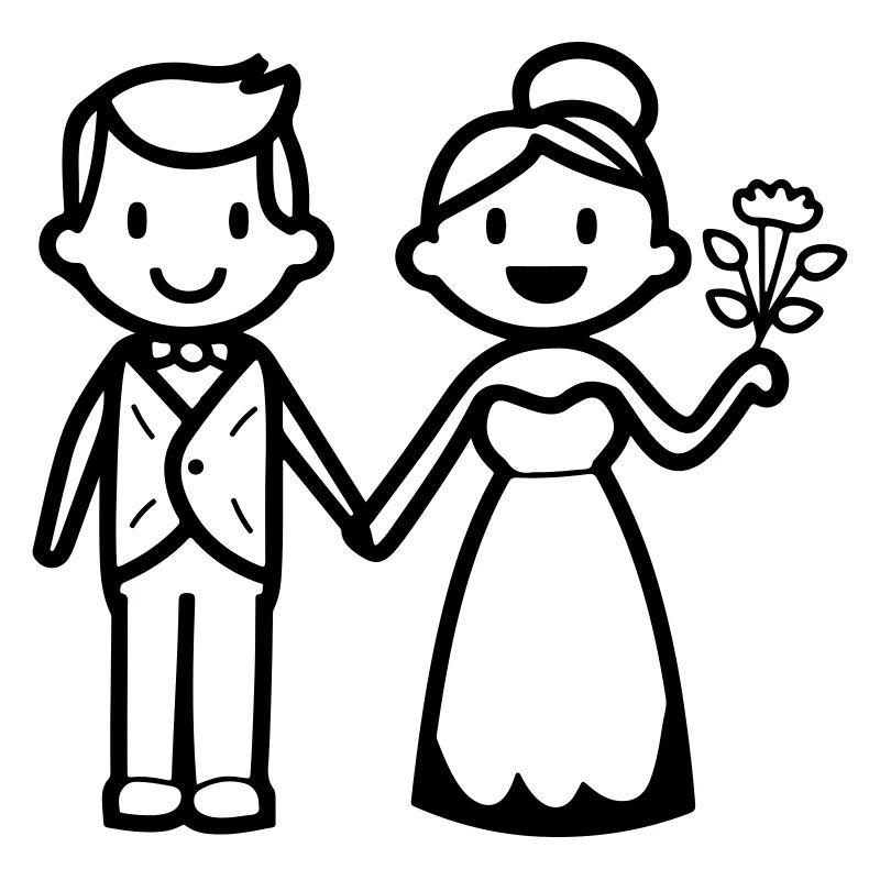 Hochzeit Brautpaar Ehepaar