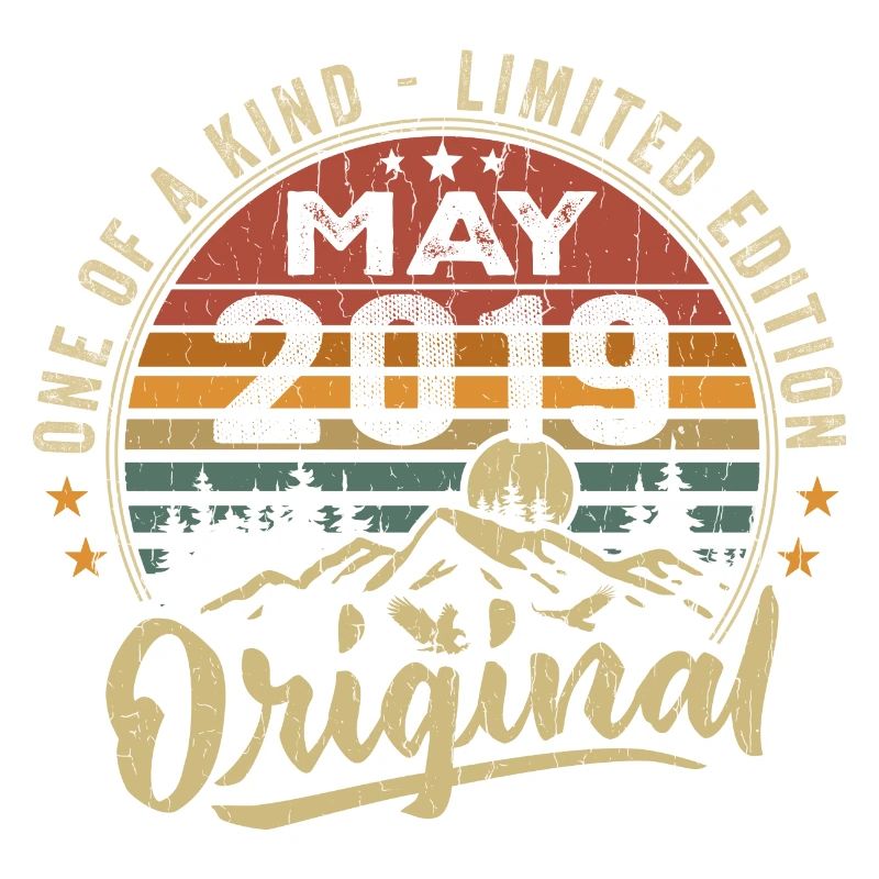 May 2019 Vintage Birthday Gift May 2019